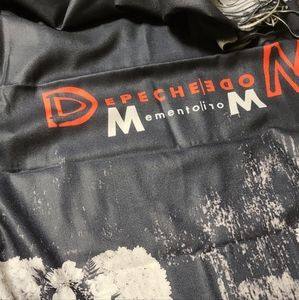 Depeche Mode Wrap Around Scarf Super Soft Memento Mori Flowers New Unused Goth